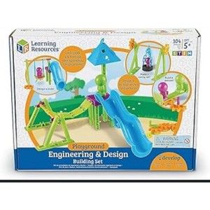 Learning resources playground engineering & design building toy